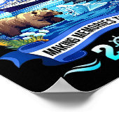 Matching Family Friends And Group Alaskan Alaska C Poster (Hoek)