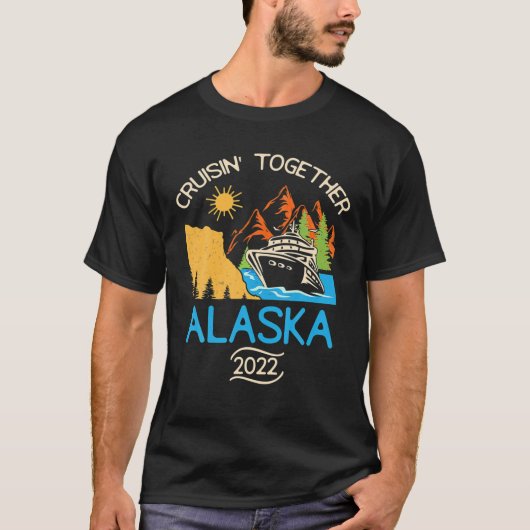 Matching Family Friends Group Alaska Cruise Togeth T-shirt (Voorkant)