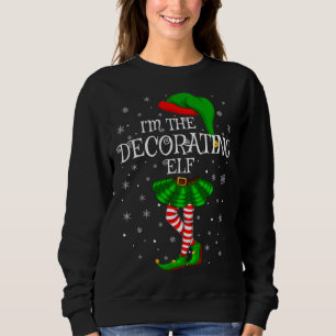 Matching Family Group Ik ben de Decorating Elf Chr Trui