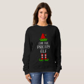 Matching Family Group Ik ben de Elf Kerstmis Trui (Voorkant volledig)