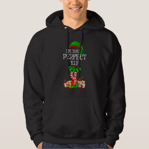Matching Family Group Ik ben de perfecte Elf Chris Hoodie