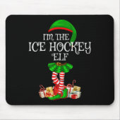 Matching Family Group I'm The Ice Hockey Elf Chris Muismat (Voorkant)