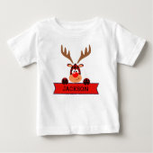 Matching Family Kerstbuffalo Play Reindeer (Voorkant)