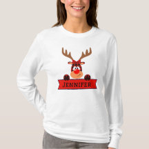 Matching Family Kerstbuffalo Play Reindeer