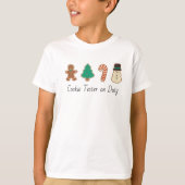 Matching Family Kerstkoekje T-shirt (Voorkant)