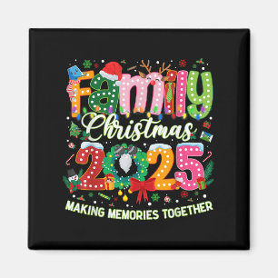Matching Family Kerstmis 2025 Making Memories Tog Magneet