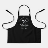 Matching Family Kitchen Aprons with Custom Names Schort (Voorkant)
