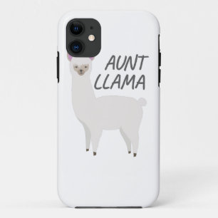 Matching Family Llama Aunt Llama for Auntie Case-Mate iPhone Case