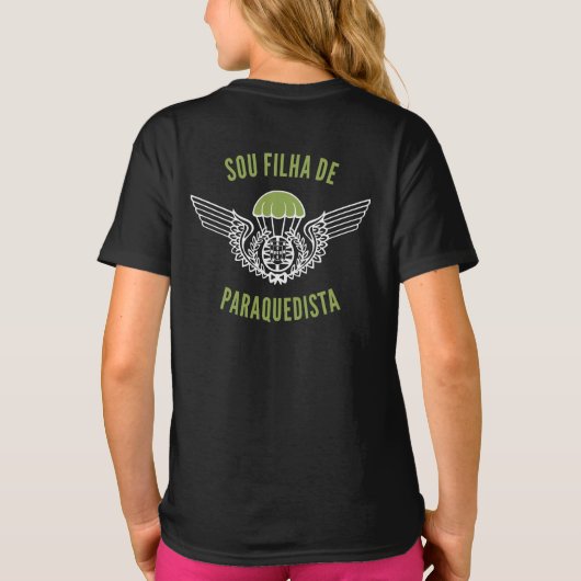 Matching Family Portuguese Paratrooper T-shirt (Achterkant)