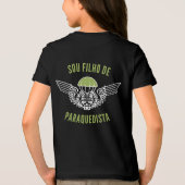 Matching Family Portuguese Paratrooper Tri-Blend Shirt (Achterkant)