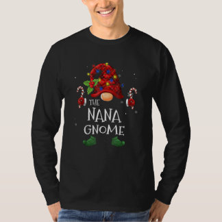 Matching Family The Nana Gnome kerstgroep T-shirt