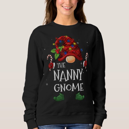 Matching Family The Nanny Gnome kerstgroep Trui (Voorkant)