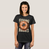 Matching Fishing Buddies Team Fisherman Friends Ch T-shirt (Voorkant volledig)