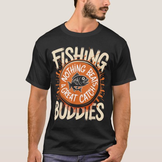 Matching Fishing Buddies Team Fisherman Friends Ch T-shirt (Voorkant)