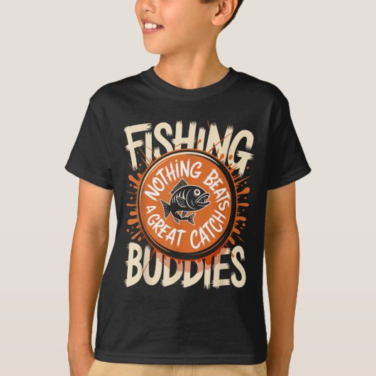 Matching Fishing Buddies Team Fisherman Friends Ch T-shirt (Voorkant)