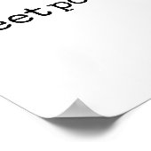 Matching Funny Sweet Tato Kind Of Rude Tato Poster (Hoek)