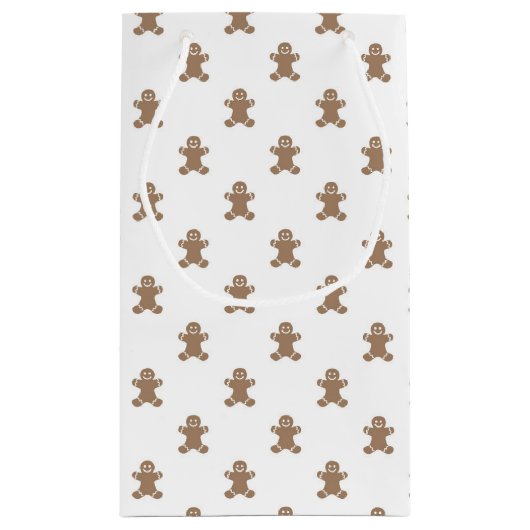 Matching Gingerbrood Man Klein Cadeauzakje (Achterkant)