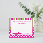 Matching Girl Alligator Direction Kaart (Staand voorkant)