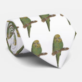 Matching Green Budgie Stropdas (Opgerold)