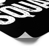 Matching Groomsman Group Bachelor Party Groom Squa Poster (Hoek)