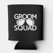 Matching Groomsman Group Bachelor Party Squad Blikjeskoeler (Achterkant)