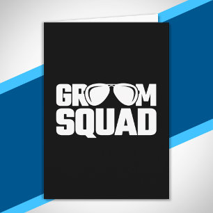 Matching Groomsman Group Groomsmen Bachelor Party Kaart