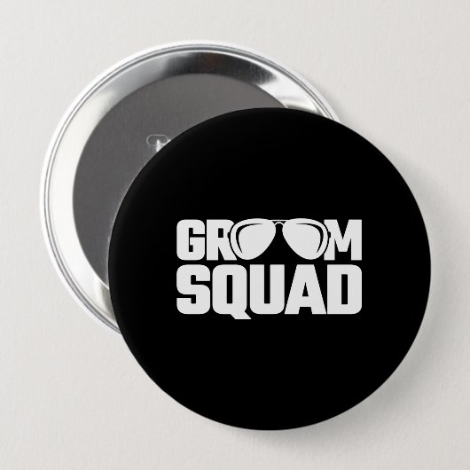 Matching Groomsman Group Groomsmen Bachelor Party Ronde Button 4,0 Cm (Voorkant /achterkant)