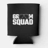 Matching Groomsman Group Squad Bachelor Party Blikjeskoeler (Voorkant)