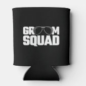 Matching Groomsman Group Squad Bachelor Party Blikjeskoeler (Achterkant)