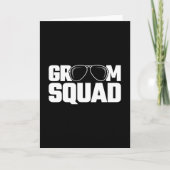 Matching Groomsman Group Squad Bachelor Party Kaart (Voorkant)