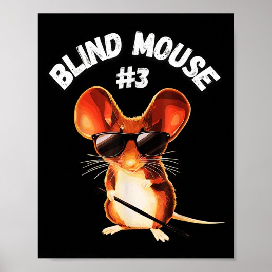 Matching Group Outfit #1 van 3 - Drie blinde muize Poster (Voorkant)