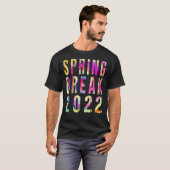 Matching Group Spring Break 2022 Tie Dye G T-shirt (Voorkant volledig)