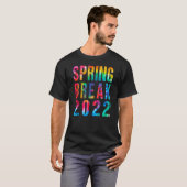 Matching Group Spring Break 2022 Tie Dye G T-shirt (Voorkant volledig)