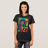 Matching Group Spring Break 2022 Tie Dye T-shirt (Voorkant volledig)