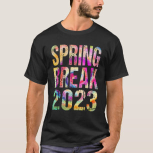 Matching Group Spring Break 2023 Tie Dye G T-shirt