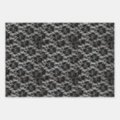 Matching Halloween Black Rozen Gothic White Lace R Inpakpapier Vel (Voorkant 2)