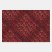 Matching Halloween Black Rozen Gothic White Lace R Inpakpapier Vel (Voorkant)