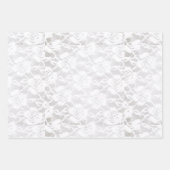 Matching Halloween Black Rozen Gothic White Lace R Inpakpapier Vel (Voorkant 3)