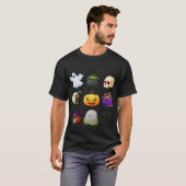 Matching Halloween Couple T-Shirts | Spooky Pumpki (Voorkant volledig)
