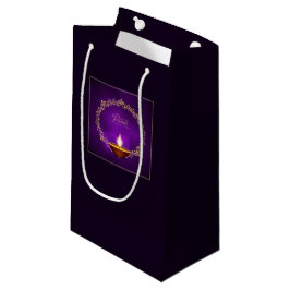 Matching Happy Diwali Paars Klein Cadeauzakje