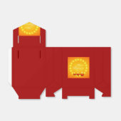 Matching Happy Diwali Yellow - Bedankdoosjes (Uitgevouwen)