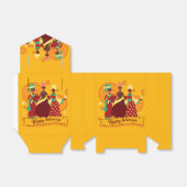 Matching Happy Kwanzaa 3 Dames geel Bedankdoosjes (Uitgevouwen)