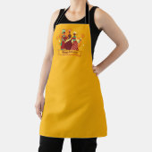 Matching Happy Kwanzaa 3 Dames geel Schort (Insitu)