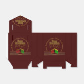 Matching Happy Kwanzaa Seven Principles Bedankdoosjes (Uitgevouwen)