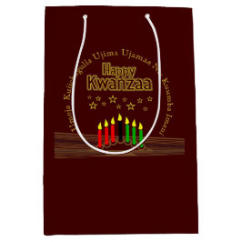 Matching Happy Kwanzaa Seven Principles Medium Cadeauzakje
