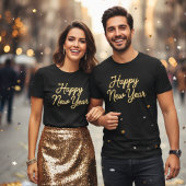  💑 Matching Happy New Year Shirts for Couples 