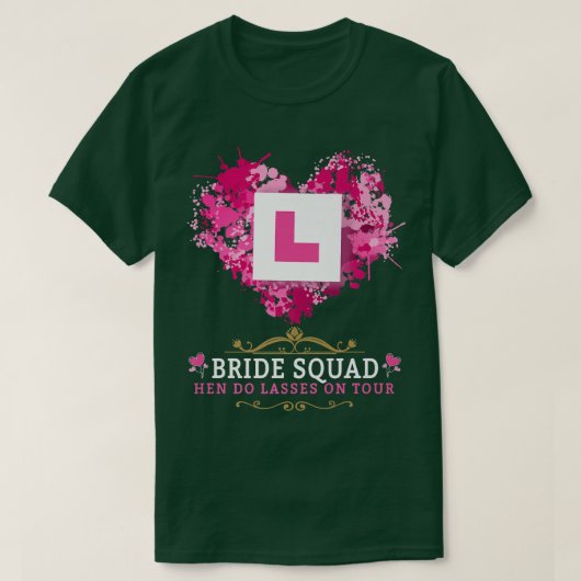 Matching Hen Do Outfits for Women & Group Hen Nigh T-shirt (Design voorkant)