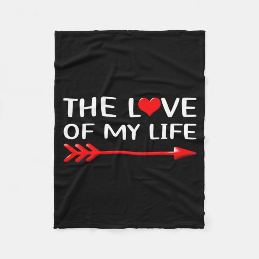 Matching His And Hers Couples Funny Set Valentine Fleece Deken (Voorkant)