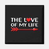 Matching His And Hers Couples Funny Set Valentine Magneet (Voorkant)