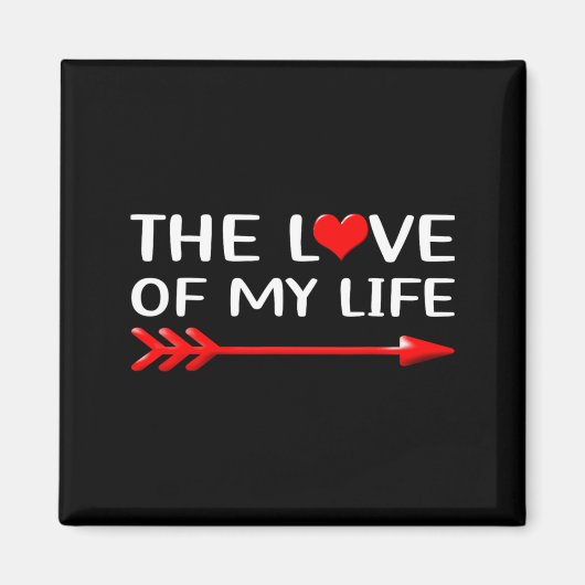 Matching His And Hers Couples Funny Set Valentine  Magneet (Voorkant)